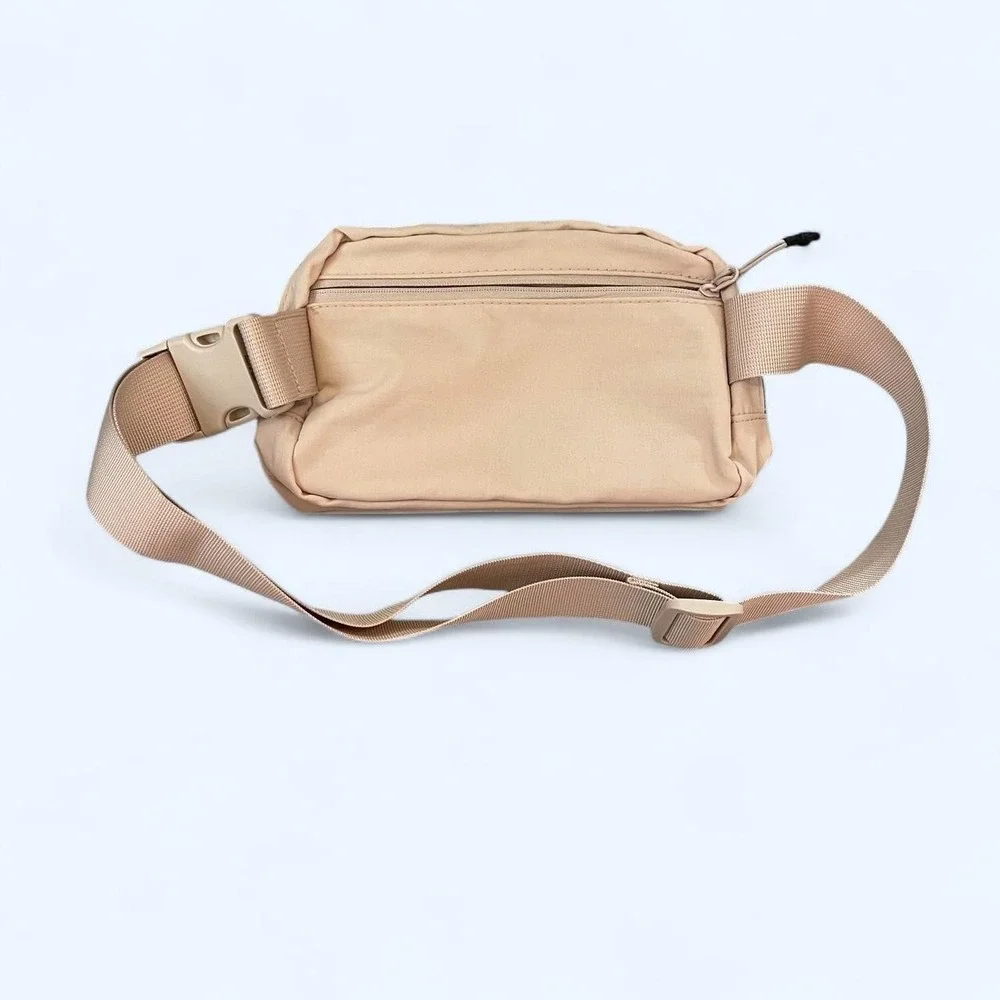 Cream Fanny Pack/Cross Body Bag by Primal Queen